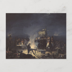 Napoleons Bivouac före Wagram Vykort
