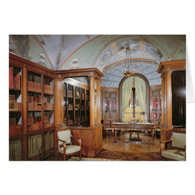 Napoleons Bonaparte studie, c.1800 Hälsningskort (Framsidan Horizontal)