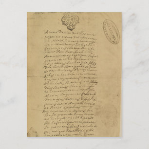 Napoleons födelseattest, 1769 vykort