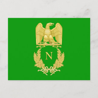 Napoleons imperialistiska emblem I vykort