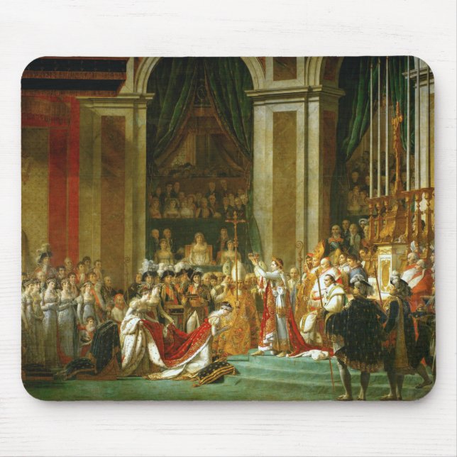 Napoleons kongress, Jacques-Louis David Musmatta (Framsidan)