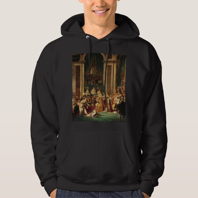 Napoleons koronation av Jacques-Louis David Hoodie (Framsida)