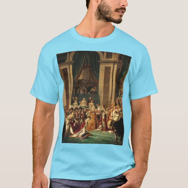 Napoleons koronation av Jacques-Louis David T Shirt (Framsida)