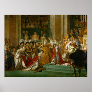 Napoleons koronation poster