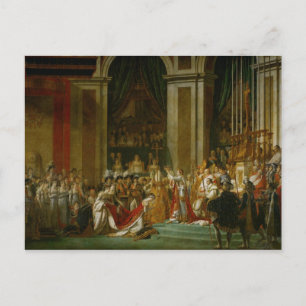 Napoleons koronation vykort