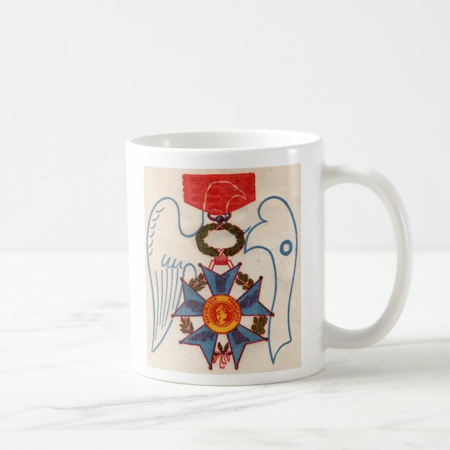 Napoleons Legion d'Honneur medalj Kaffemugg (Höger)