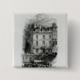 Napoleons logi på Quaien Conti, 1834-36 Knapp