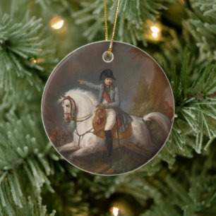 Napoleons östra Porträtt Julgransprydnad Keramik
