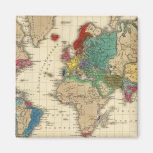 Napoleons rike Bonaparte 1811 AD Magnet