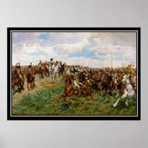 Napoleons slag vid Friedland 1807 Poster