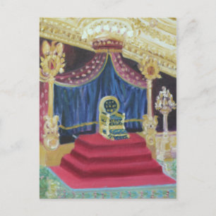 NAPOLEONS THRONE ROOM: FONTAINEBLEAU VYKORT