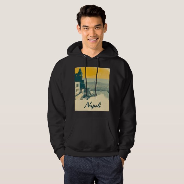 Napoli Begränsad Edition - Classic Vibes Hoodie (Hel framsida)