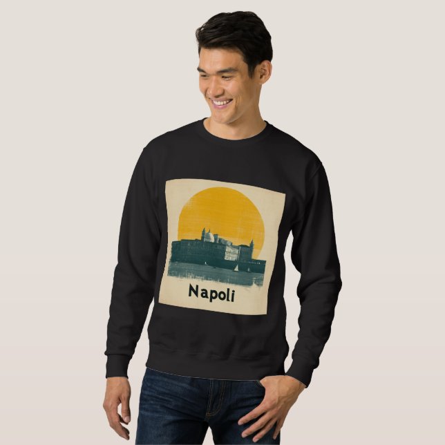 Napoli Begränsad Edition - från 1960-talet Magic Lång Ärmad Tröja (Hel framsida)