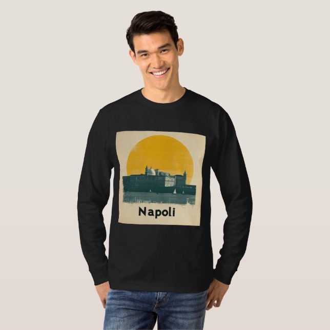 Napoli Begränsad Edition - från 1960-talet Magic T Shirt (Hel framsida)