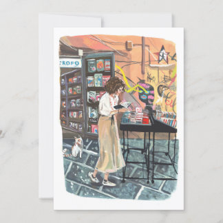 Napoli Bookstore Inbjudningar