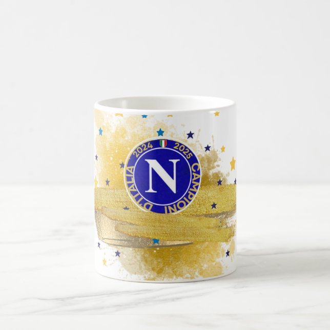 Napoli Campione d'Ialia 2025 Kaffemugg (Center)