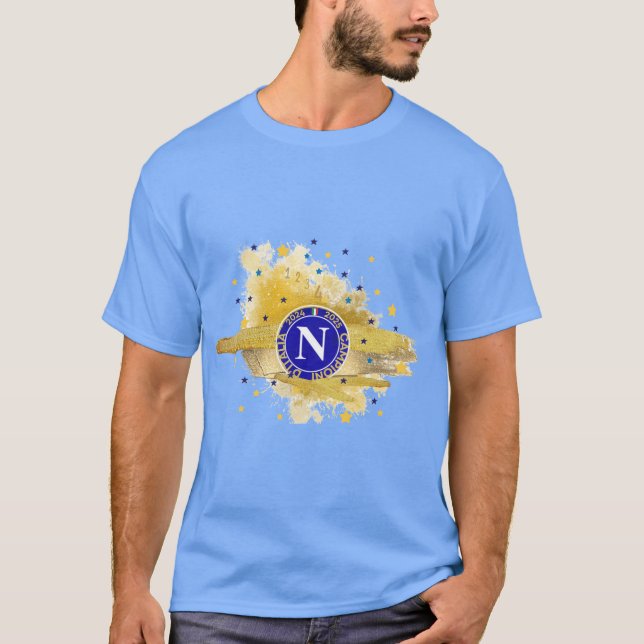 Napoli Campione d'Ialia 2025 T Shirt (Framsida)