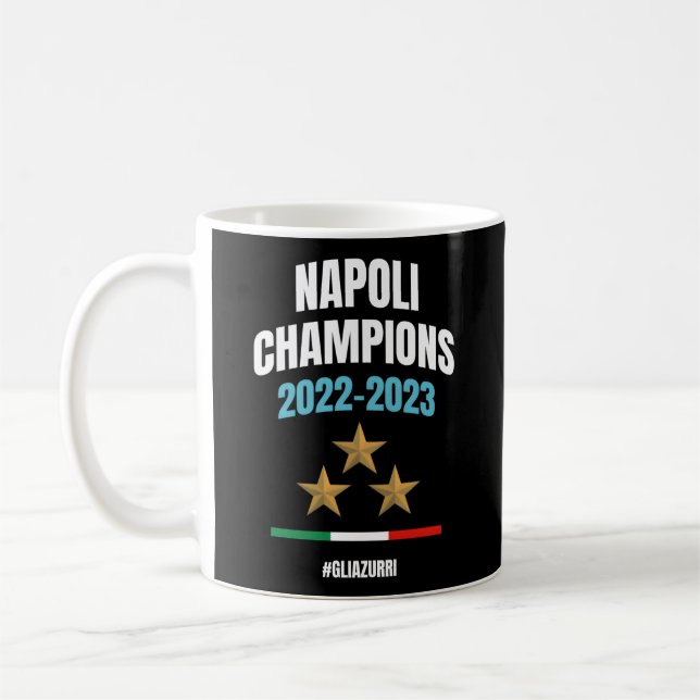 Napoli Champions 2022-2023 Kaffemugg (Vänster)