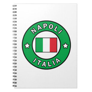 Napoli Italia Anteckningsbok