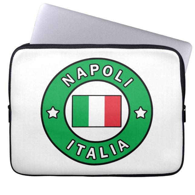 Napoli Italia Laptop Fodral (Framsidan)