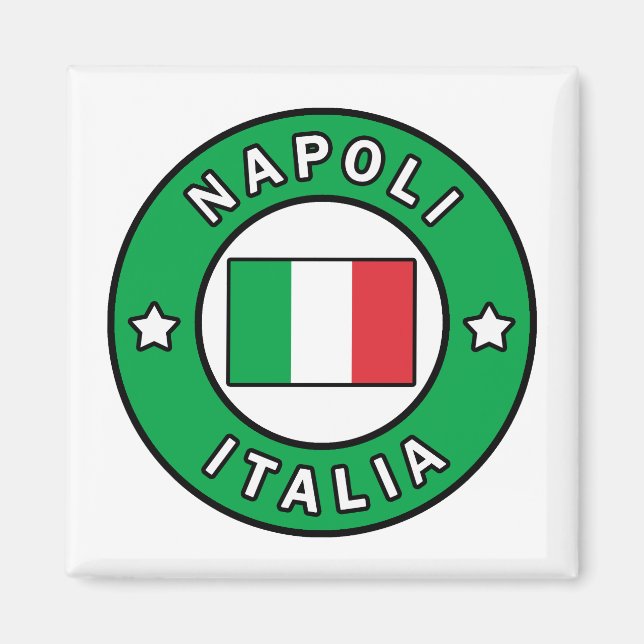 Napoli Italia Magnet (Framsidan)