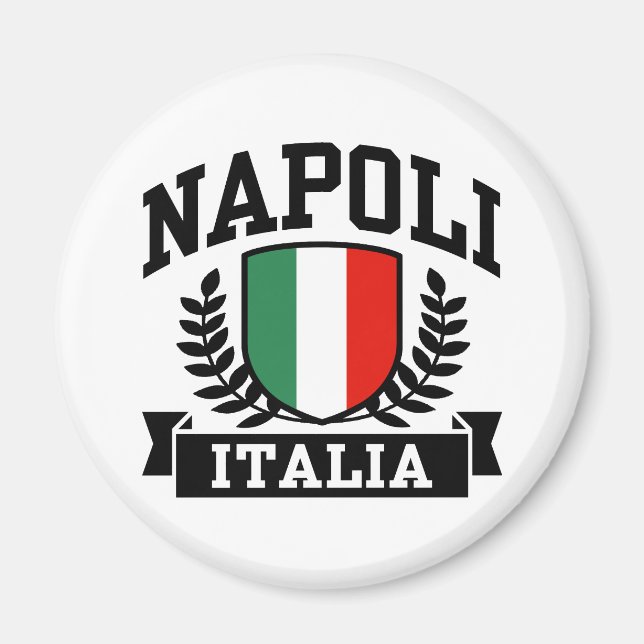 Napoli Italia Magnet (Framsidan)