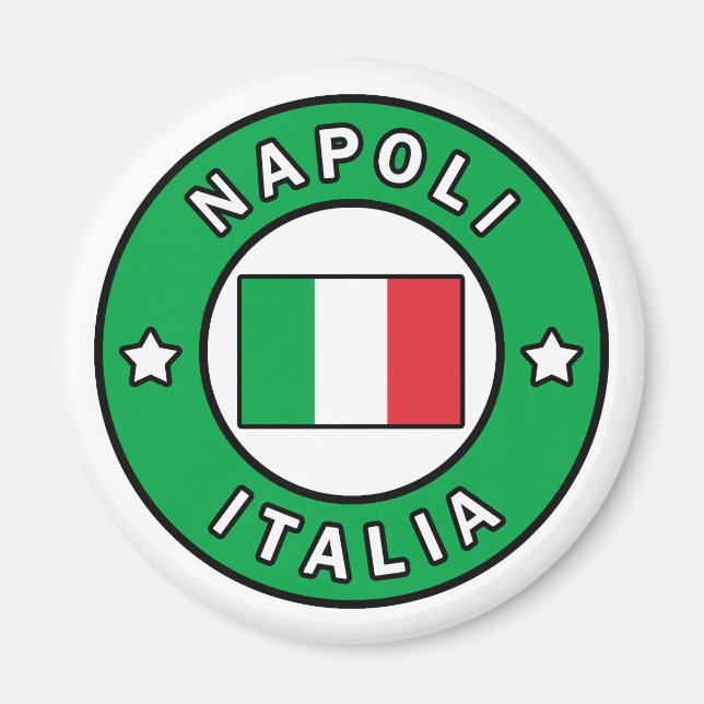 Napoli Italia Magnet (Framsidan)