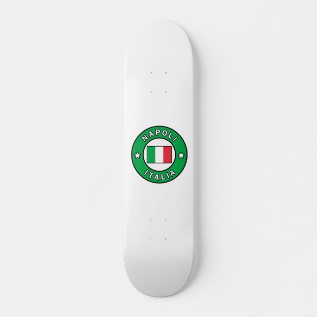 Napoli Italia Mini Skateboard Bräda 18,5 Cm (Framsida)
