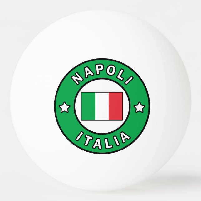 Napoli Italia Pingisboll (Framsidan)
