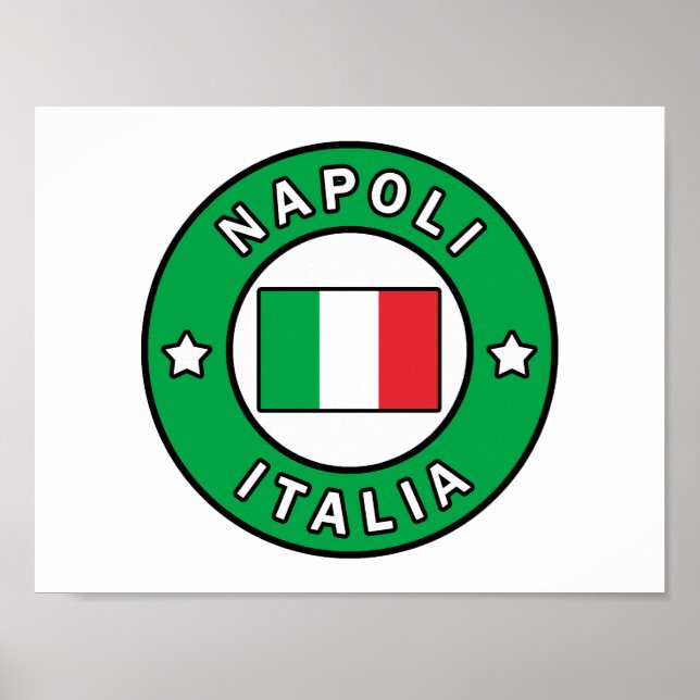 Napoli Italia Poster (Framsidan)