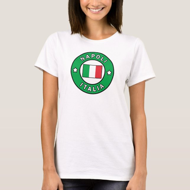 Napoli Italia T Shirt (Framsida)