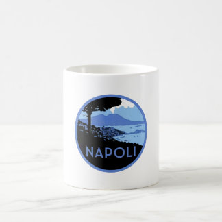 Napoli Mount Vesuvius - Italien Retro Neapel Kaffemugg