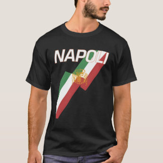 Napoli Neapel Italien Italienska Flagga Pullover T Shirt