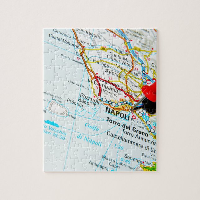 Napoli (Neapel), Italien Pussel (Vertikal)