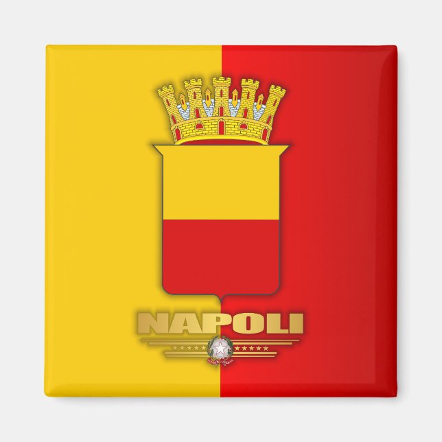 Napoli (Neapel) Magnet (Framsidan)