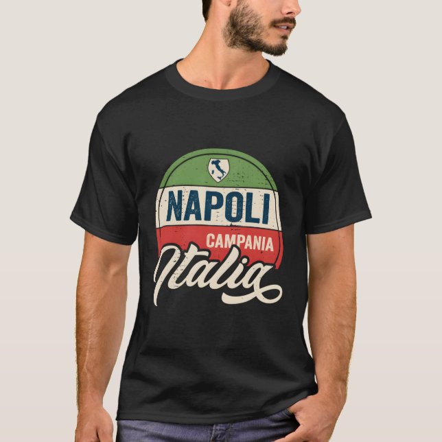 Napoli Neaples Italien T Shirt (Framsida)