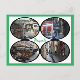 Napoli Street Scenes Vykort