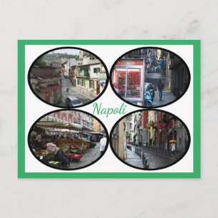 Napoli Street Scenes Vykort