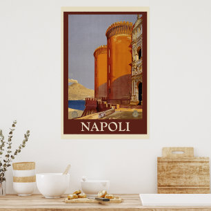 Napoli Vintage Resa Poster