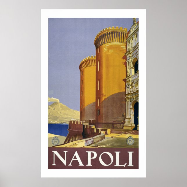 Napoli (vit) poster (Framsidan)