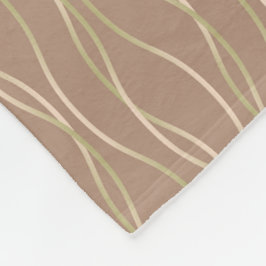 Napolitano Macchiato Pistazjband. Fleecefilt