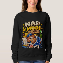 Napp-läge Aktiverad Björn – Rolig Mysig Sömnig Dju T Shirt