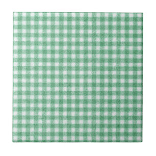Napp Mintgrön Rutig Kakelplatta