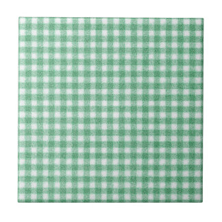 Napp Mintgrön Rutig Kakelplatta