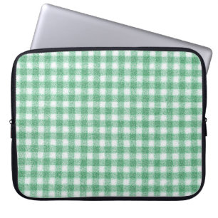 Napp Mintgrön Rutig Laptop Fodral