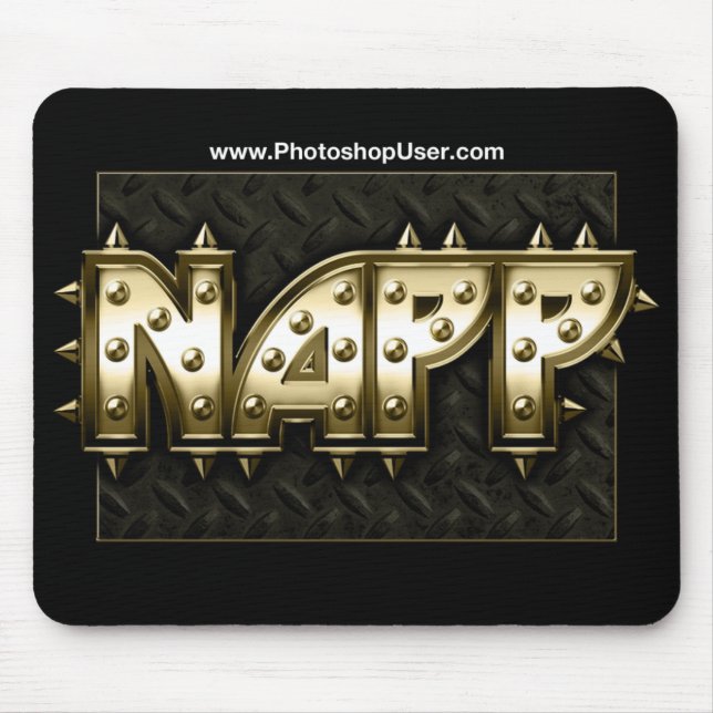 NAPP Mousepad - heavy metalversion Musmatta (Framsidan)