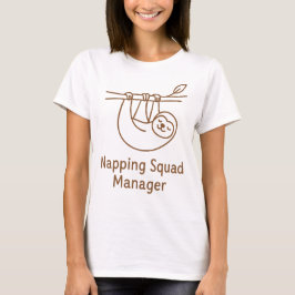 Nappad Squad Manager T-Shirt - Lönsamt viloläge