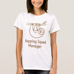 Nappad Squad Manager T-Shirt - Lönsamt viloläge
