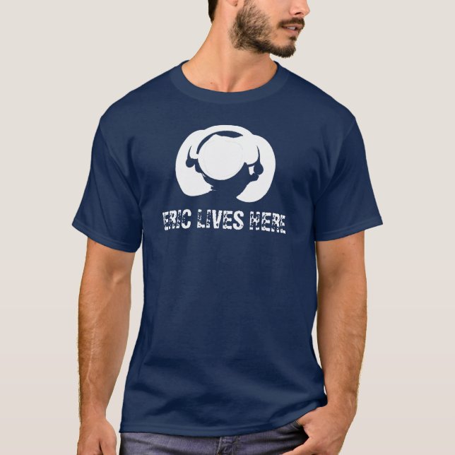 nappar ERIC BOR HÄR T-shirt (Framsida)