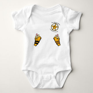 Nappar sheriff cowboy cowboy baby hoppdräkt t shirt